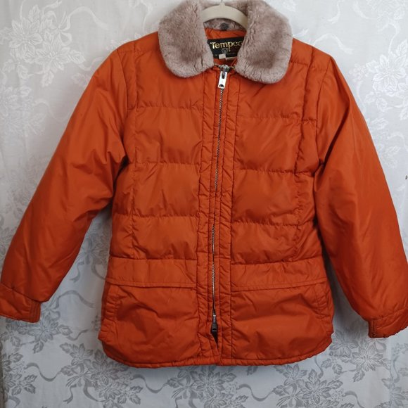 1970s Tempco Goose Down Women's Coat - Picture 1 of 7